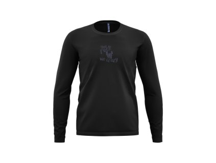 CRAZY LONG SLEEVED GULLIVER MAN BLACK