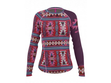 CRAZY LONG SLEEVED ARIA WOMAN PRINT ETHNIC