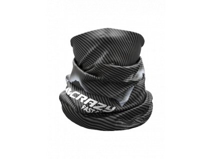 CRAZY NECK GAITER LIGHT BLACK