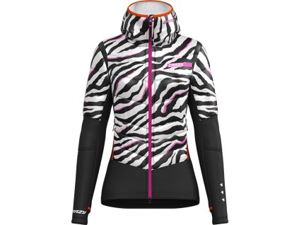 W24055185D 00 01ZE JKT TRILOGY PRINTED BLACK ZEBRA