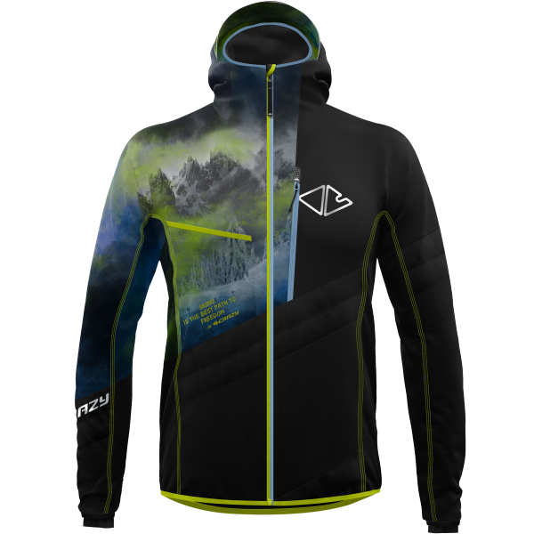 CRAZY JACKET ACCELERATION MAN BIG WHITE XL