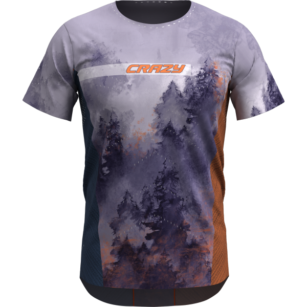 CRAZY T-SHIRT THUNDER MAN PINE TREE L