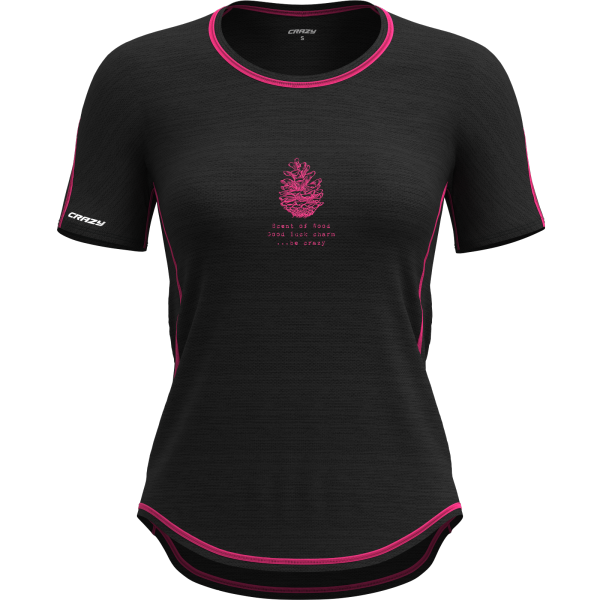 CRAZY T-SHIRT EXIT WOMAN POP-BLACK XS
