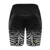 BACK W22015140D 00 01ZE SHORT OXYGEN BLACK ZEBRA