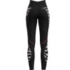 BACK W24016136D 00 01ZE LEGGINGS CUTE BLACK ZEBRA