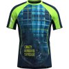 S25095114U 00 X019 SHIRT AIR PRINT BLUETTE SCOTTISH