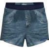 S26015259U 00 X015 SHORT THUNDER PRINT LIGHT JEANS