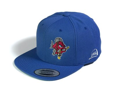 Classic Snapback - Fish & Chips Red