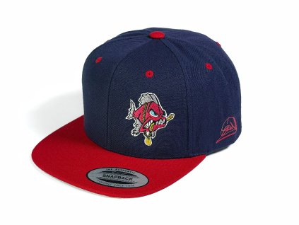 Classic Snapback 2-Tone - Fish & Chips Red