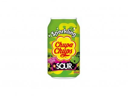 38501 chupa chups sour green apple 345ml kor