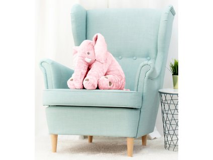 plysovyslonelephant ruzovy 50