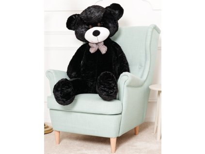 Plyšový medvěd Classico 130 cm - černý (Barva Černá, Velikost 130 cm)
