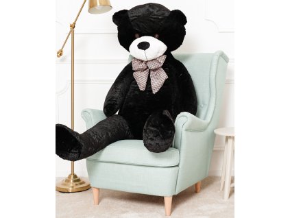 Plyšový medvěd Classico 160 cm - černý (Barva Černá, Velikost 160 cm)