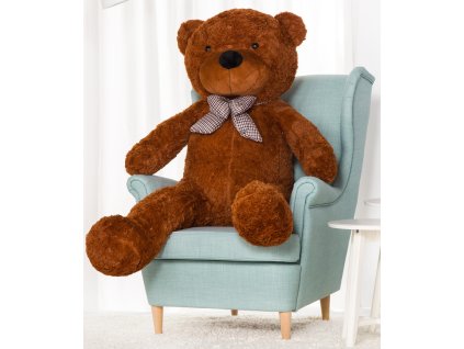 Plyšový medvěd Classico 160 cm - hnědý (Barva Hnědá, Velikost 160 cm)