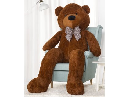 Plyšový medvěd Classico 220 cm - hnědý (Barva Hnědá, Velikost 220 cm)