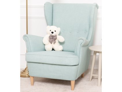 Plyšový medvěd Classico 50 cm - bílý (Barva Bílá, Velikost 50 cm)