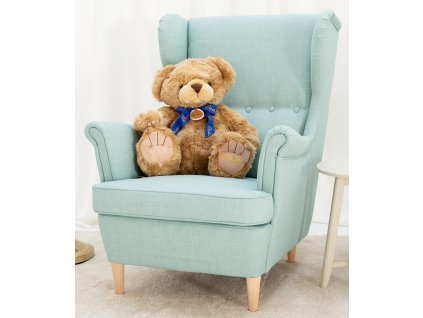 Plyšový medvěd Primavera 70 cm - hnědý (Barva Hnědá, Velikost 70 cm)