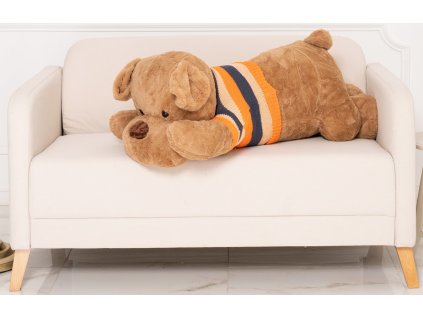 plysovy pes Dexter hnedy 120