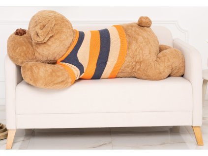 plysovy pes Dexter hnedy 150