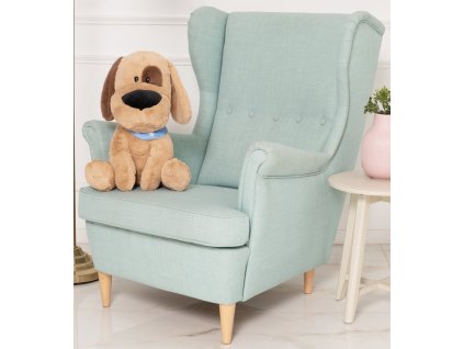 plysovy pes Fredy hnedy 50