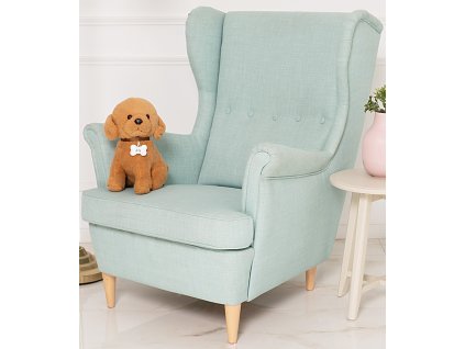 Plyšový pejsek Pudl Lucy 30 cm - béžový (Barva Béžová, Velikost 30 cm)