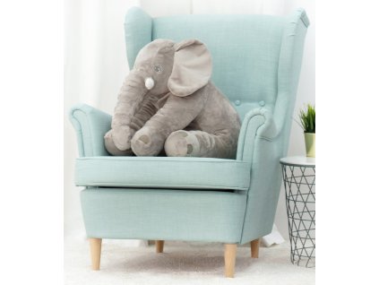 plysovyslonelephant sedy 70