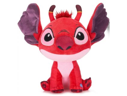 plysovy Stich 20cm se zvukem cerveny