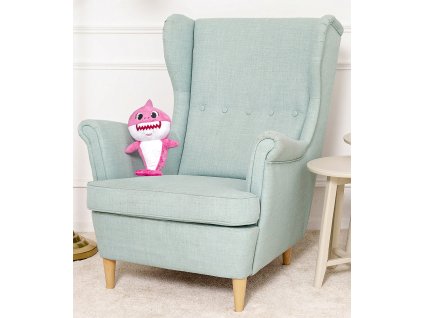 plysova Baby Shark ruzova