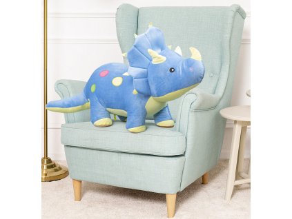 Triceratops Alex 100cm blue