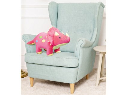 Triceratops Alex 60cm pink