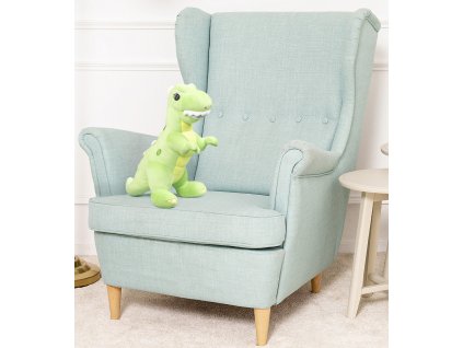 Dinozaur Hugo 45cm light green