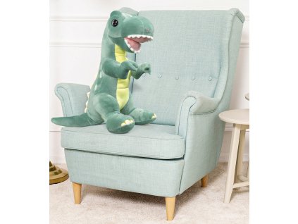 Dinozaur Hugo 75cm dark green