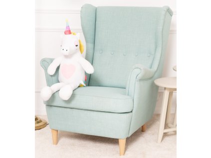 Plyšový jednorožec Felix 80 cm - bílý (Barva Bílá, Velikost 80 cm)