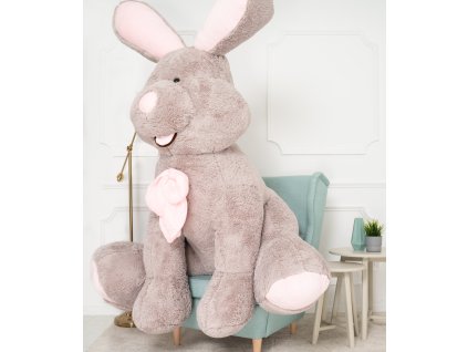 Plyšový králík Bunny 190 cm - béžový (Barva Béžová, Velikost 190 cm)