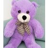 Plyšový medvěd Classico 70 cm - fialový (Barva Fialová, Velikost 70 cm)