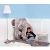 Plyšový slon Elephant 155 cm - šedý (Barva Šedá, Velikost 155 cm)