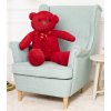 plysovy medved Dulce 90cm red
