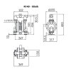 R140 hliník PTFE