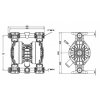 R051 PP PVDF dimensions