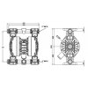 R051 PP PVDF dimensions