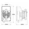 PMK dávkovacie čerpadlo Micon rozmerový výkres