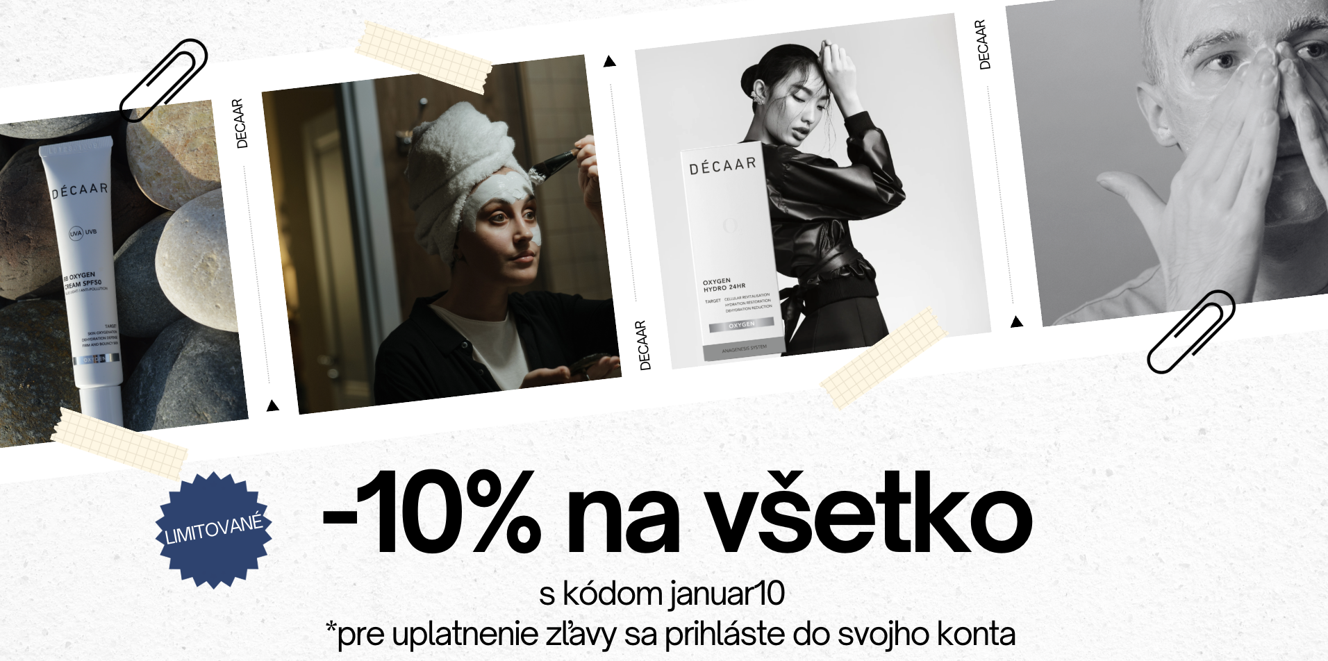 -10% na všetko s kódom januar10