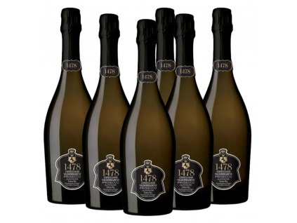 Prosecco Dersut 1478 Valdobbiadene DOCG Superiore Extra Dry 6x0,75 l 6 min