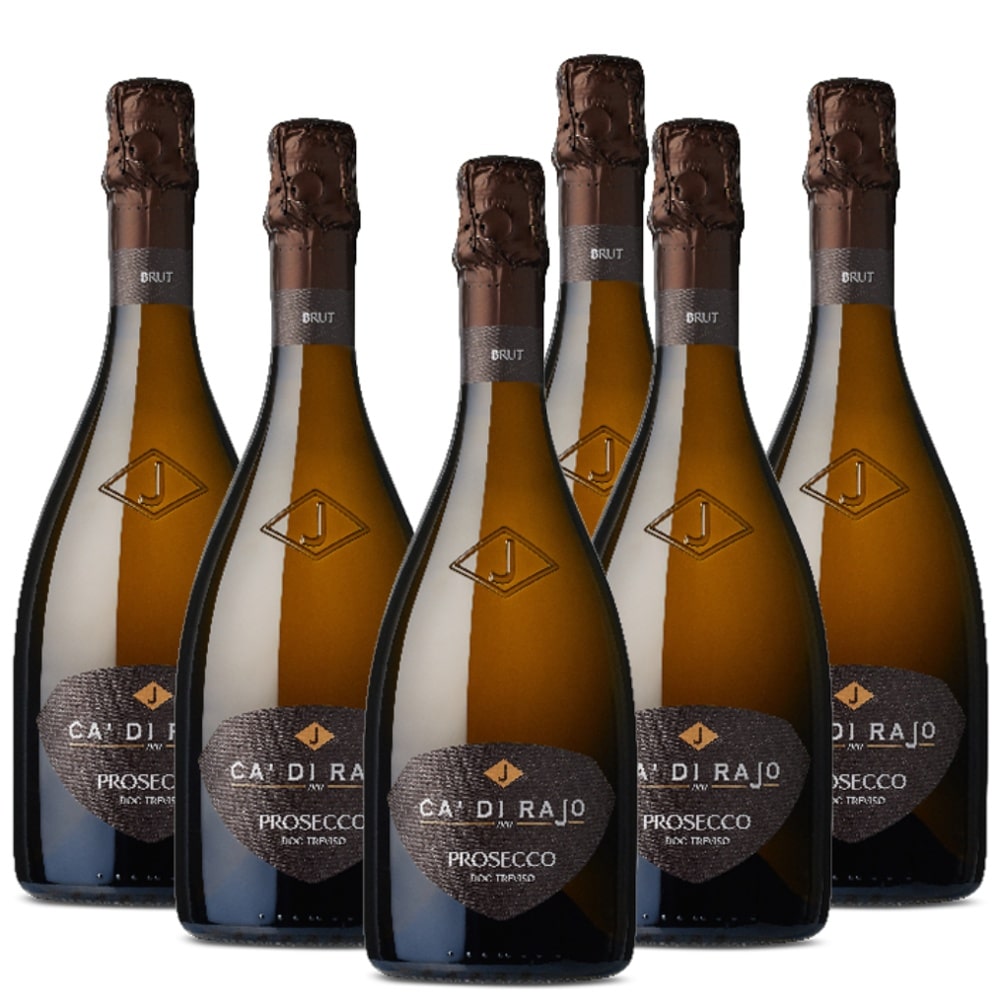 CA' DI RAJO Prosecco Treviso DOC Extra Dry 11 % 6x0,75 l