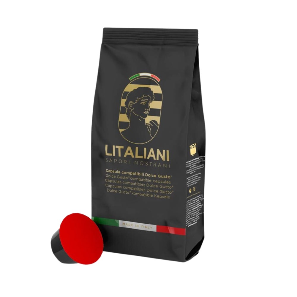 Kávové kapsle LITALIANI Red Blend classic do Dolce Gusto 10 ks