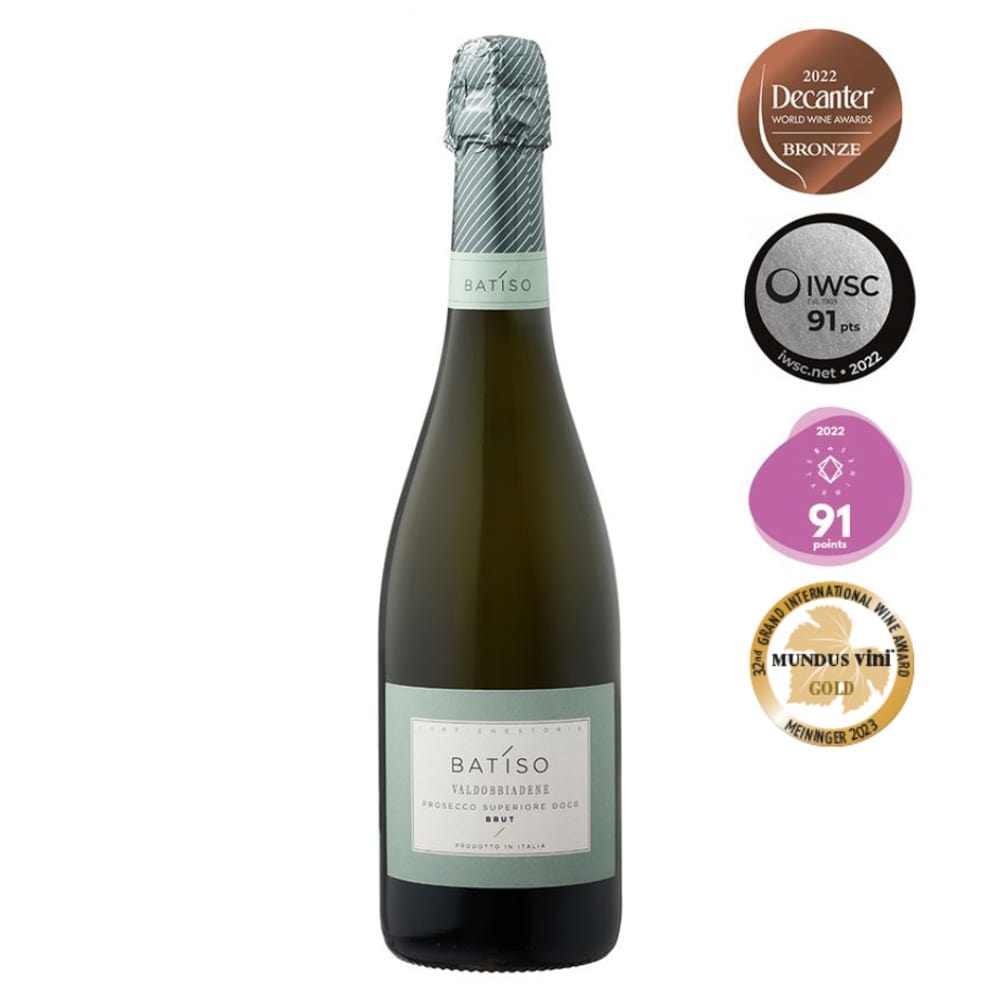 BATÍSO Prosecco Valdobbiadene DOCG Superiore Brut 11 % 0,75 l