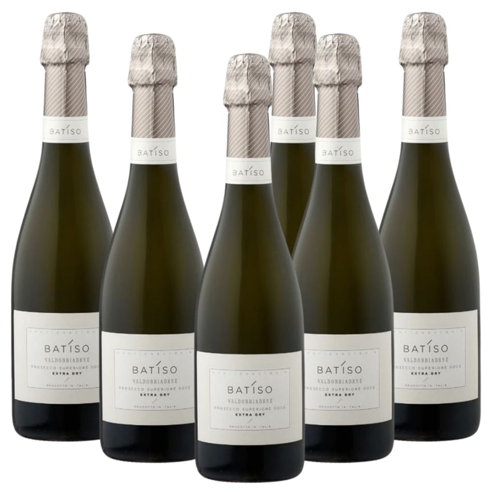 BATÍSO Prosecco Valdobbiadene DOCG Superiore Extra Dry 11 % 6x0,75 l