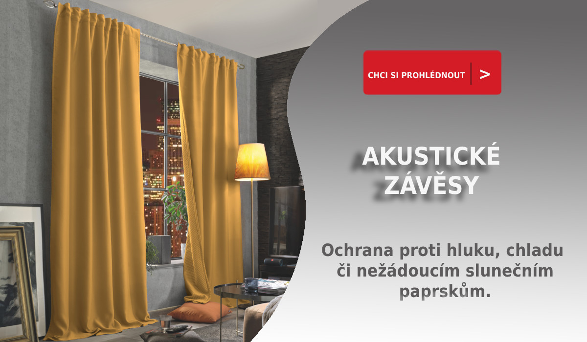 Závěsy Acustico