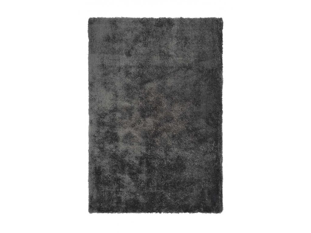 Kusový koberec Cloud 500 Anthracite  Kusový koberec s velmi jemným, polyesterovým povrchem. Ručně vyráběný, vysoká hustota, bavlněný podklad.