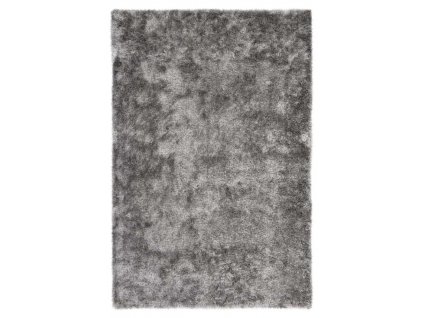 Kusový koberec Twist 600 Silver  Kusový koberec s velmi jemným a příjemným povrchem. Super měkký polyester, ruční výroba, podložka z bavlny.